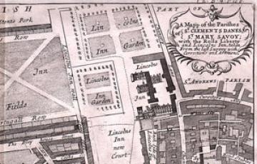 Lincoln's Inn map